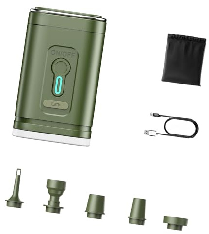 Pompes électriques rechargeables avec lumière de camping gonflent rapidement pour piscine flotteurs d'air pour gonflables de type C