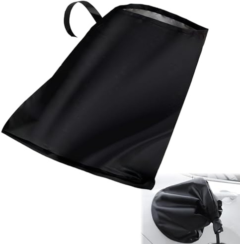 Tappo di ricarica per auto elettrica, copertura antipioggia magnetica per veicoli elettrici, universale, copertura impermeabile, protezione da neve, pioggia, protezione solare antipolvere