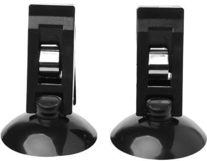 bogniga Suction Cup Clips 32pcs Universal Car Windshield Parking Card Ticket Holder Clip Organizer Suction for Accessories