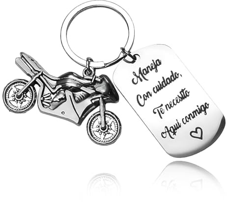 UIEXAY Lot de 1 porte-clés de voiture avec moto, porte-clés de style locomotive à la mode, porte-clés créatifs décoratifs pour voiture cadeau, machine cadeau