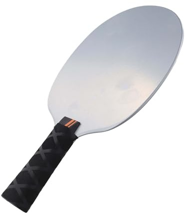 BlissfulAbode halkfritt handtag metall bordtennis racket sport coaching ergonomiskt handtag bordtennis fladdermus avfasad racket axel långt handtag