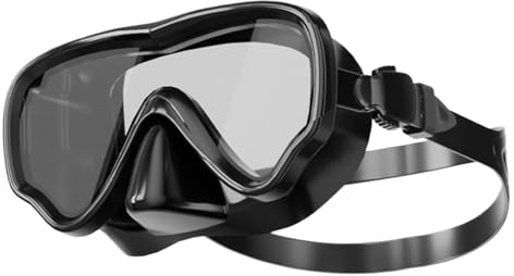 Gafas de buceo – Máscara de buceo antivaho | Gafas de natación impermeables a prueba de fugas | Para hombres, mujeres, adolescentes, adultos, equipo de buceo libre, silicona endurecida, visión