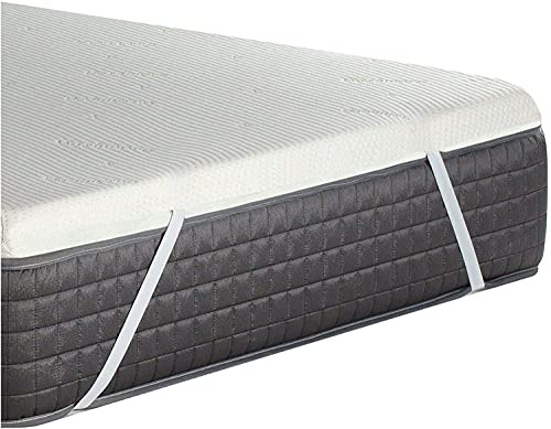 MICAMAMELLAMA Surmatelas en Mousse viscoelastique à mémoire de Forme - epaisseur 4cm (160x180x4)