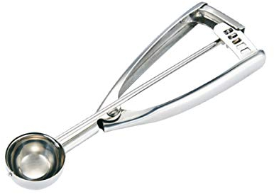 Fayomir Mini Cookie & Melon Ball Scoop, 2 Teaspoon/10ml/0.33 OZ, 18/8 Stainless Steel
