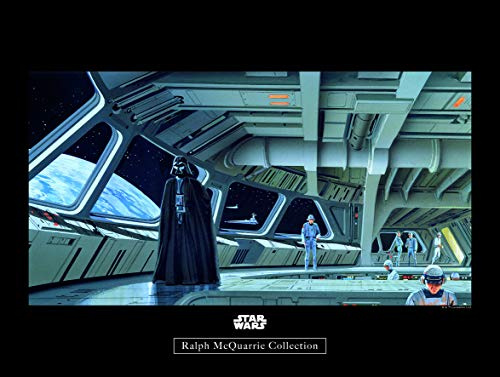 Komar Wandbild | Star Wars Classic RMQ Vader Commando Deck | Kinderzimmer, Jugendzimmer, Dekoration, Kunstdruck | ohne Rahmen | WB160-40x30 | Größe: 40 x 30 cm (Breite x Höhe)