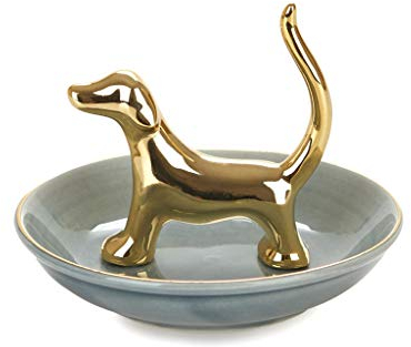 balvi Ringhalter Bassotto Farbe Gold Dekorieren Sie Ihr Schlafzimmer mit diesem originellen Ringhalte