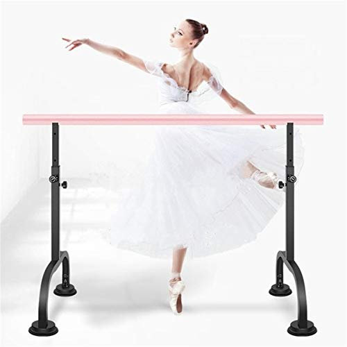 CWCQGH Ballettstange Ballettstange Saugnapf Art Ballettstange Erwachsene Kinder Tanzen Stretching Stange für Zuhause Beweglich Verstellbar 80cm-115cm