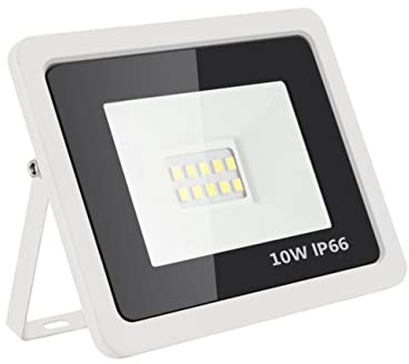 iplusmile 10w Proyector Led Ultrafino Proyector Para Exteriores Resistente Al Agua Reflector Led Foco Para Iluminación De Seguridad Nocturna