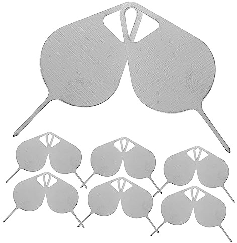 iplusmile 100 Piezas Agujas de Expulsión de Tarjeta Sim de Herramientas para Móviles Portátiles y Convenientes con Orificio de Suspensión