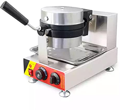 Aioneer Electric Burger Waffle Maker, 1600W Commercial Waffles Baker Nonstick Maker Machine With Temperature And Time Control,For Bakery Home And Kitchen Restaurant Leisure Snack