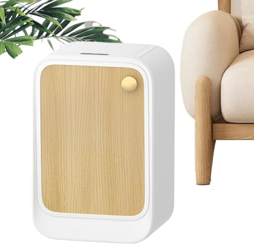 Cubo de basura inteligente con sensor inteligente, contenedor de basura higiénico manos libres, versátil, 29 x 21 x 61,7 cm, para sala de estar, cocina, baño, lavandería, dormitorio