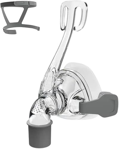 Universal Nasal Schlafmaske wiederverwendbares Set, Ersatz Nasalmaske Kopfbedeckung Set, Nasenmaske der Comfort-Serie mit Kopfbedeckung, Ellbogen und Kissen
