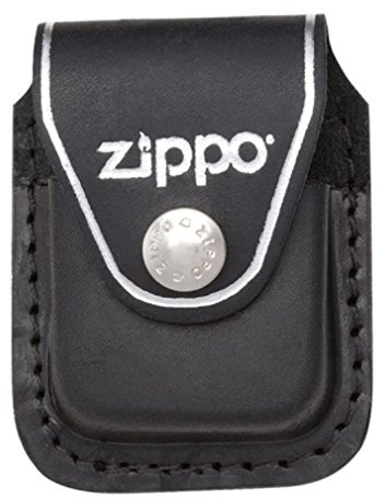 Zippo Schwarze Feuerzeugtasche mit Clip.