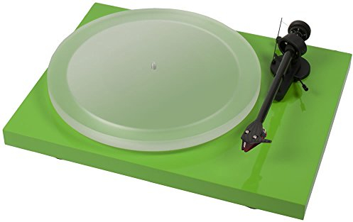 Pro-Ject Debut Carbon Esprit (DC) Belt-Drive Audio Turntable Grün – Plattenspieler (50/60 Hz, grün, 415 x 320 x 118 mm)