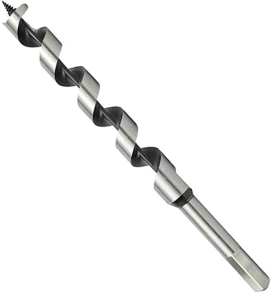 Weischer® - Schlangenbohrer 20 x 600 mm | Holzbohrer Spiralbohrer | 6-Kant-Schaft | Gewindespitze für präzise Bohrung | Weich- & Hartholz | stabiler & bruchfester Bohrer