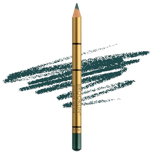 Impala - Crayon yeux Brooklin Waterproof | Résistant à l'Eau | Texture Crémeuse et Lisse | Application Facile | Longue Durée de Vie | Couleur 319 Vert Forêt Nacré