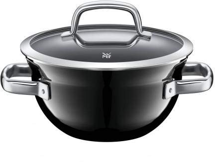WMF 5.1931.5290 Cuenco de Cocina, Acero Inoxidable, Negro