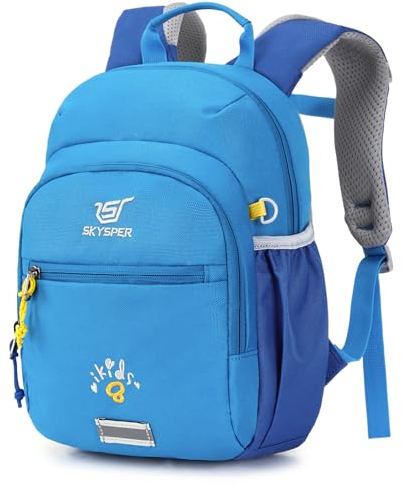 SKYSPER Kinderrucksack 8L Wanderrucksack für Kinder, Jungen und Mädchen, Rucksack mit Brustgurt Alltag