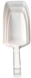 Vsorce4u 3 palette da cucina in plastica bianca di dimensioni assortite multiuso per ghiaccio e dolci