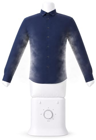 Portable Automatic Garment Dryer & Ironing Machine, Hands-Free Clothes Wrinkle Remover with Hot Air, Fast Drying for Shirts and Pants, Space-Saving Apartment & Dorm Essentials
