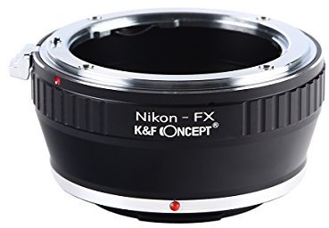 Bague Adaptation Objectif compatibile Con Nikon-FX Adaptateur de Monture pour Monter Objectif compatibile Con Nikon à Caméra compatibile Con Fujifilm FX en Métal