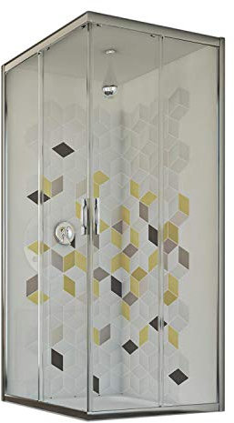 Box doccia 80x120CM H198 trasparente mod. Evolution