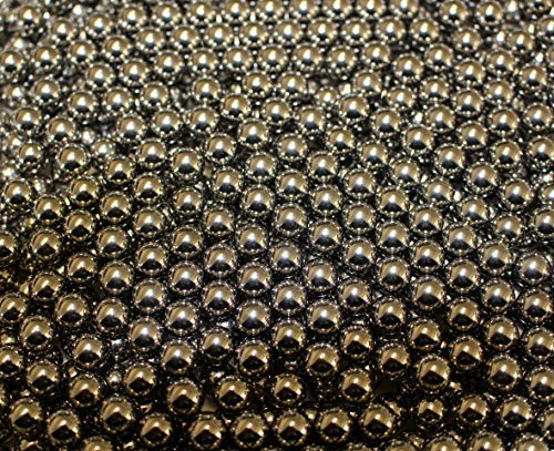 G8DS 1000 Stück Marken-Schleudermunition Kaliber 12,0 mm Stahlkugeln Schleuder Munition für Katapult