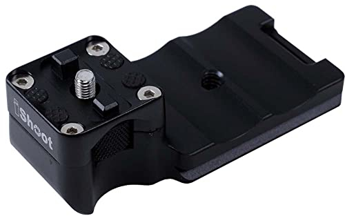 Tripod Socket Lens Collar Foot Tripod Mount Ring Base Replacement Stand Compatible with Canon EF 100-400mm f/4.5-5.6L is II USM, Bottom is Quick Release Plate for Arca-Swiss Fit Tripod Ball Head Clamp