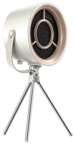 Ventola di scarico a 3 velocità, cappa bianca da tavolo, forte aspirazione, a basso rumore, mini cappa aspirante per cucina, casa, barbecue, hot pot, cappa portatile