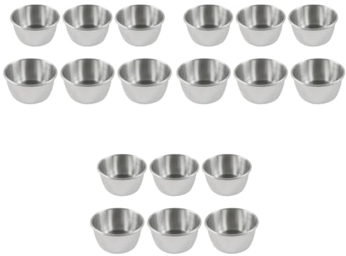 ABOOFAN Lot De 3 Petits Porte-sauces Faciles À Nettoyer Gobelets À Condiments Pour Fondue Chinoise Et Plats Occidentaux 6 Pièces X 3