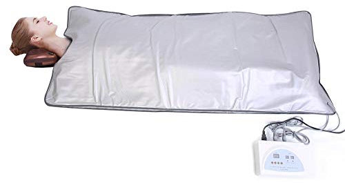 CASEGO Far Infrared Sauna Heater Blanket for Body Shape Slimming, Fat Burning and Machine Fitness for Beauty Salon Relieves Physical Fatigue (Eu)