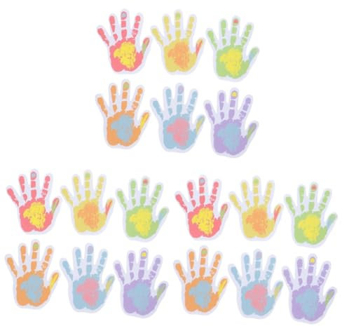NUOBESTY 3stücke Farben Kreative Memo Aufkleber Selbstklebende Notizblöcke Für Scrapbook Büro Und Schule Bunte Palmblatt-designs Teiliges Praktisch Und Vielseitig Einsetzbar