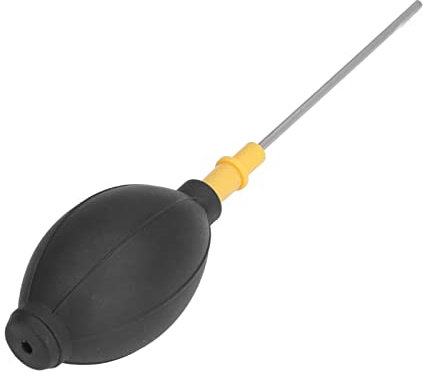 Duster de Insectos, Placas de Bombilla de Control de Plagas, Acero Inoxidable y Material de Silicona, para Jardín, Granja, Invernadero, con Fácil Bola de Aerosol de Limpieza