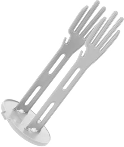 CHICAMPERA Kitchen Glove Drying Rack and Storage Plastic Space-Saving with Drip Tray Glove Dryer for Kitchen Towel