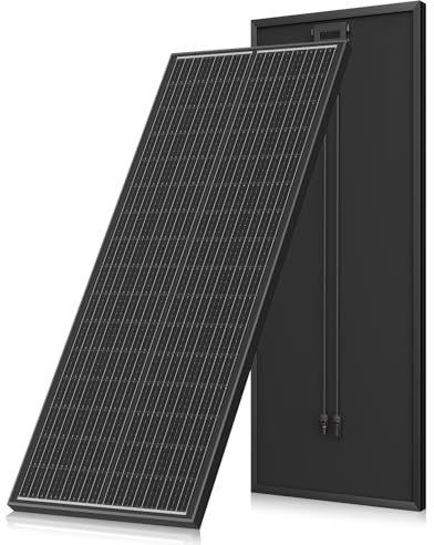 150W Solarpanel,18BB 12V PV Modul,N-Typ Monocrystalline Solarmodul | 150W Monokristallines Solarpanel,Solarmodul Ideal zum Aufladen von 12V Batterien,für Wohnmobil,Garten,Camper, Boot