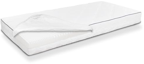 Sleezzz Superior madrass, 7 zoner, H3 H4 hårdhetsgrad, 21 cm höjd, vändmadrass upp till 120 kg (160 x 200 cm)