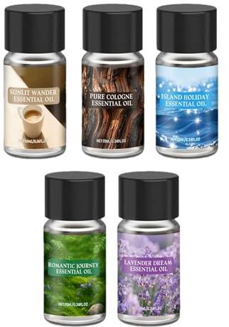 Désodorisants Automobiles,5 Pièces Parfum Longue Durée Décor Aromathérapie | Désodorisant Air Voiture Clip Vent Diffuseur - Pour Auto Intérieur Salle De Bain Maison Femmes Famille Amis