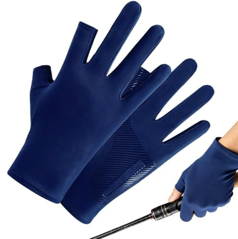 Hailerio Guanti UV Protezione Solare Donna | Guanti Estivi in Ghiaccio Seta Traspiranti Touchscreen, da Sole Donna - per Guida Golf Esercizio Allenamento Arrampicata Strada Bicicletta