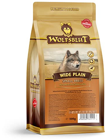 Wolfsblut - Wide Plain Small Breed - 500 g - Pferd - Trockenfutter - Hundefutter - Getreidefrei