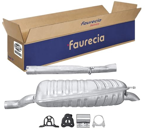 HELLA 8LD 366 027-031 Endschalldämpfer - Easy2Fit® Kit - hinten | Kompatibel mit: BMW 3, 3 Coupe, 3 Touring