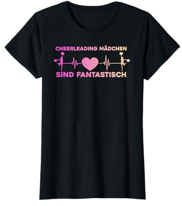 Cheerleading Cheerleader Damen Pompom Cheerleaden Mädchen T-Shirt