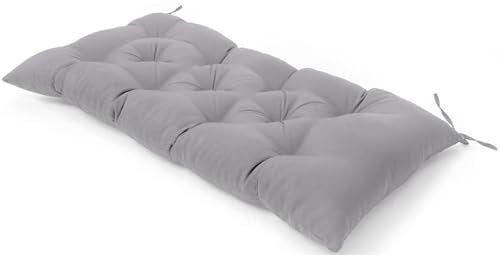 Hoowarm Bankauflage 100x50/120x50cm/150x50cm，Stuhlkissen für Gartenbank,Outdoor Lounge Bankpolster Auflage，Bodenkissen Für Innen, Außenbereich, Möbel, Gartenbank(Color:D,Size:150x50x8cm)