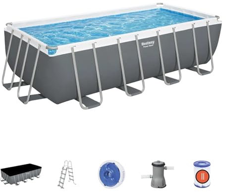 Bestway 56670-7 Set piscina fuori terra Steel Pro Max da 488x244x122 cm