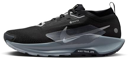 Nike Mens Pegasus Trail 5 Gore-TEX Black/Wolf Grey/Cool Grey/Anthracite 9 Medium