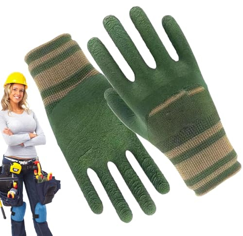 Gartenhandschuhe für Damen – Gartenarbeit, Gartenbau-Stulpen, Gummi-Werkzeugzubehör | Wasserdicht, dornen- und durchstichfest für die Arbeit von Damen und Herren, Schweinsleder – atmungsaktiv und lang