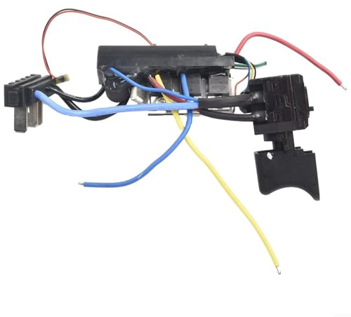 Interruptor de taladro eléctrico WORX de repuesto para modelos WU175 WX175 WX373 WX175 1 WX175 9 WX373 1 pieza de construcción de plástico y metal