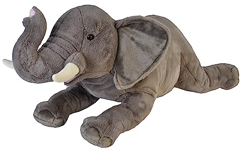 Wild Republic Jumbo Elephant Giant Plush Soft Toy, Gifts for Kids, 76 cm, 30