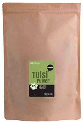 Wohltuer Poudre de Tulsi bio - Basilic indien 200 g (Ocimum tenuiflorum) I (DE-ÖKO-006)