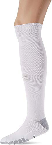 Nike Erwachsene Fußballstutzen Matchfit OTC- Team, White/Jetstream/Black, L/EU 42-46, SX6836-102