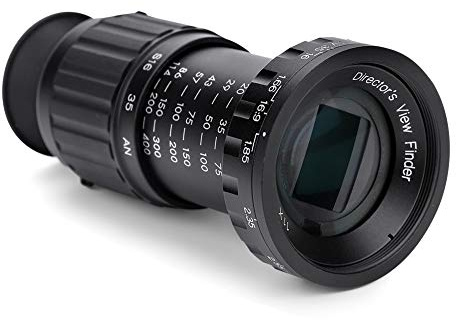 11X Director Sucher,VBESTLIFE 37mm Filtergewindesucher Scene Viewer Phototgarphy Zubehör, Schwarz